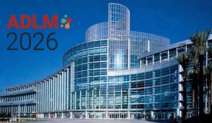 Image: ADLM 2026\'s Clinical Lab Expo featured 700 exhibitors across 308,611 net square feet, showcasing advances in AI, molecular diagnostics, automation, POC testing, mass spectrometry, and more.